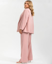 Made in Italy FREDDIE Soft Pink Straight Leg Maternity Pants